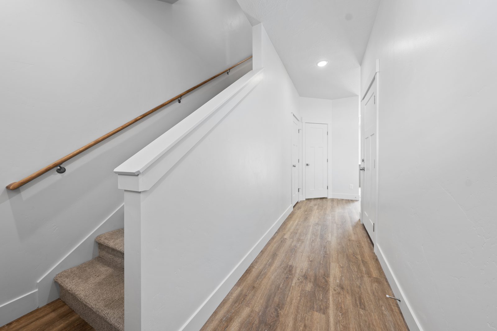 Stairway & LVP Flooring